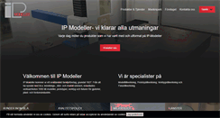 Desktop Screenshot of ip-modeller.se